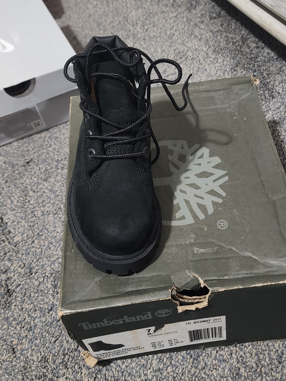 Timberland Women's Black Waterproof Lace-Up Boot